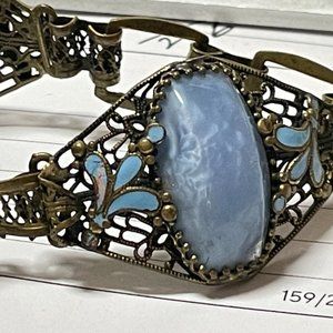 Art Deco, Art Nouveau, Neiger Bros, Czech Blue